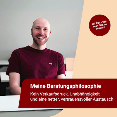 Hendrik Hamel in einem freundlichen Gespräch – seine Beratungsphilosophie: unabhängig, ohne Verkaufsdruck, auf Augenhöhe