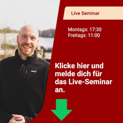Hendrik Hamel lädt zum Live-Seminar ein – immer montags und freitags mit Infos für Lehrkräfte rund um Versicherungen